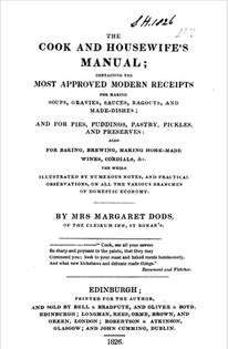 The Cook and Housewife's Manual