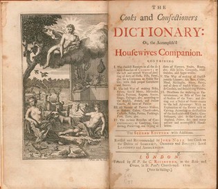 The Cook's and Confectioner's Dictionary